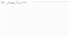 Desktop Screenshot of freemanfarms.org